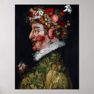 Poster O Primavera, Arcimboldo