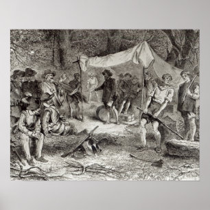 Póster O primeiro dia em Jamestown
