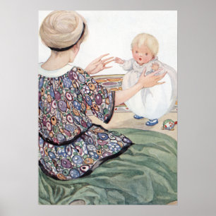 Póster O primeiro passo do bebê por Anne Anderson