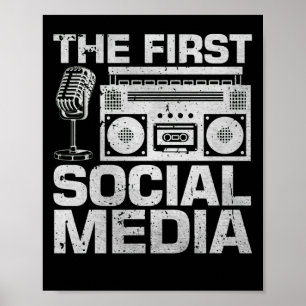 Poster O Primeiro Rádio Amador de Mídia Social, Rádio 