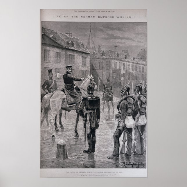 Poster O Príncipe da Prússia (Frente)