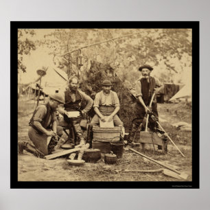 Póster O príncipe De Joinville Empregado divide 1862