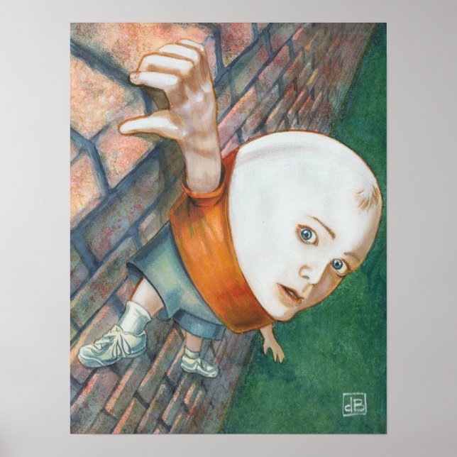 Poster O Problema de Humpty (Frente)