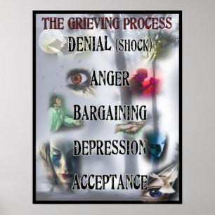 Póster O processo afligindo-se