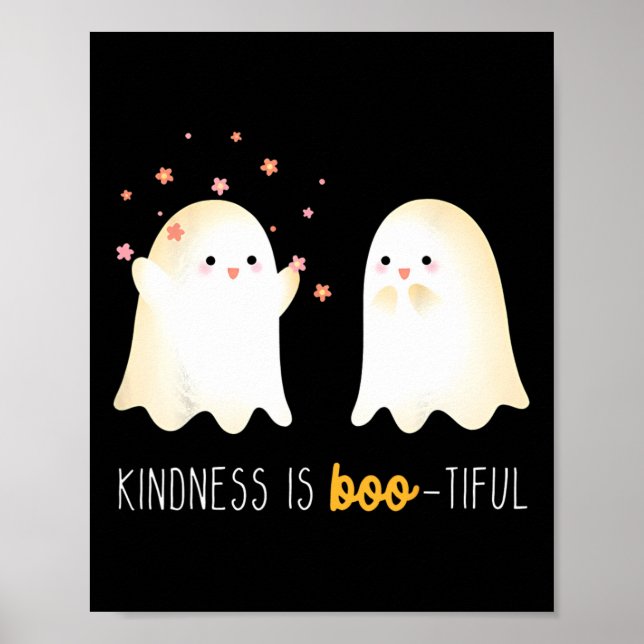 Poster O professor Boo Tiful Ghost Halloween (Frente)