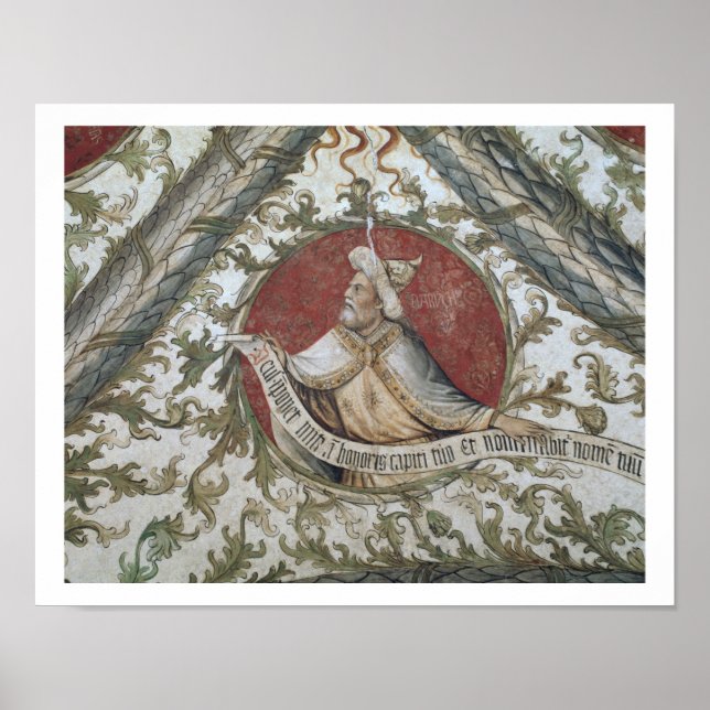 Póster O Profeta Baruch, da Loggia d'Annunciazion (Frente)