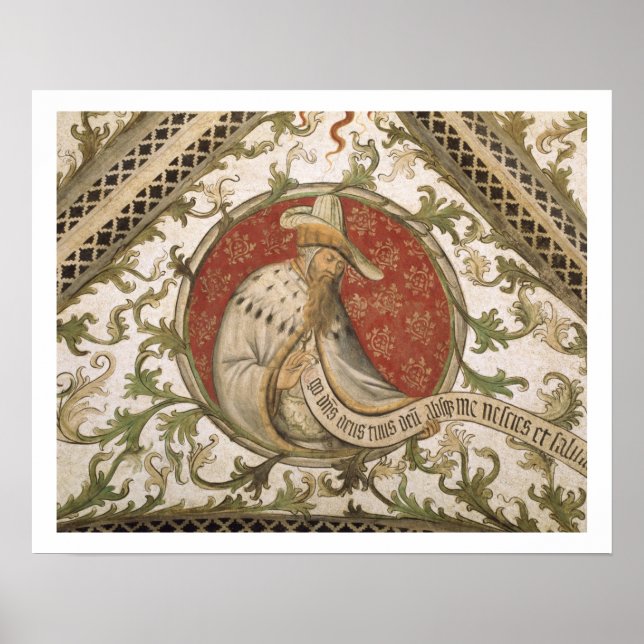 Póster O Profeta Hosea, da Loggia d'Annunciazione (Frente)