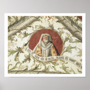 Póster O profeta Malachi, do d'Annunciazio do Loggia