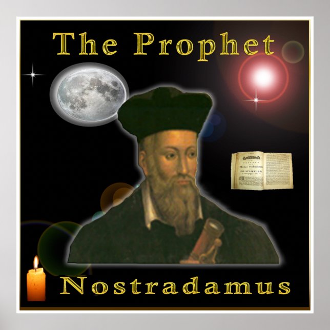 Póster O profeta Nostradamus (Frente)