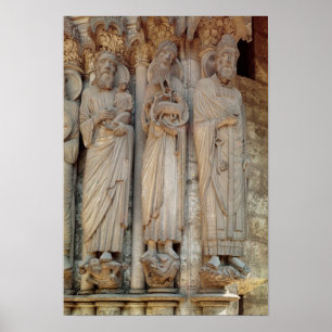 Póster O profeta Simeon, St John o baptista