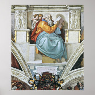 Póster O profeta Zechariah