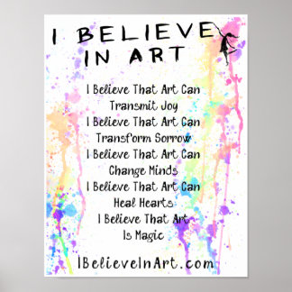 Póster O Promocional Manifesto de Arte