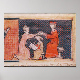 Póster O promotor de justiça real, escrevente