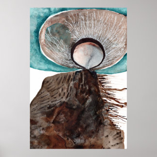 Poster O Protetor - Guia de Espírito de Abstrato de Mídia