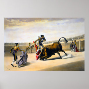 Póster O pulo ou o Salta Tras Cuernos