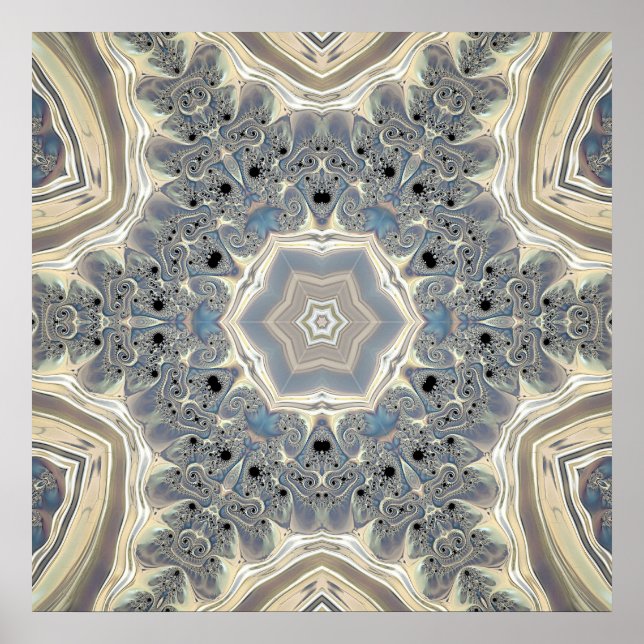 Poster O Pulso de um Sonho Fractal  (Frente)