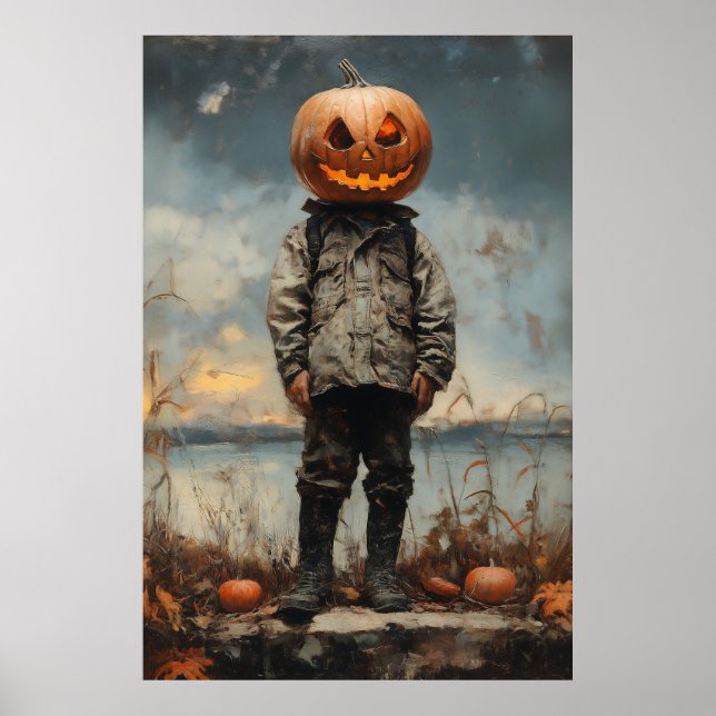 Poster O Pumpkin Headed (Frente)