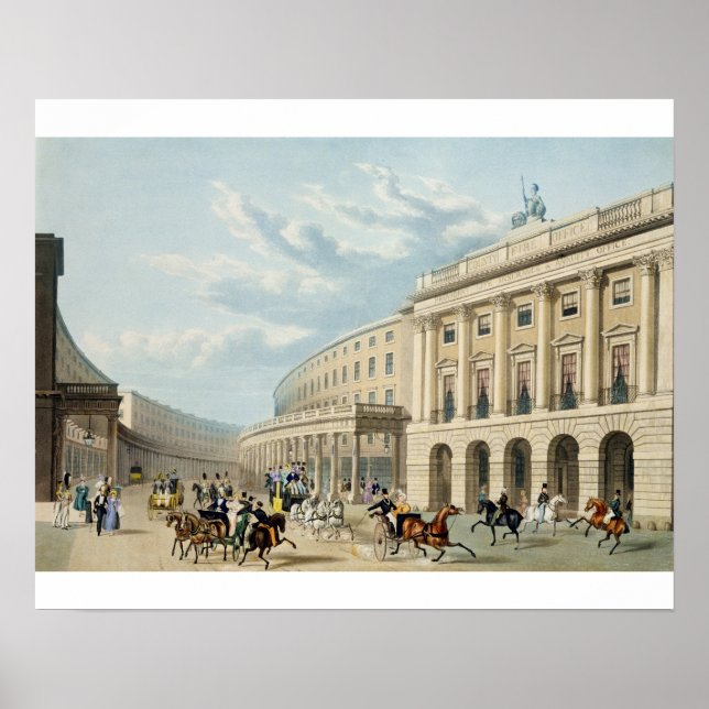 Póster O Quadrante, Rua Regente, de Piccadilly Circu (Frente)