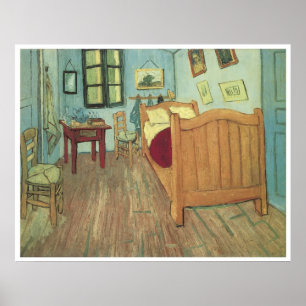 Poster O quarto 1888 de Van Gogh, Vincent van Gogh