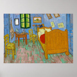 Poster O quarto de Van Gogh em Arles Painting Art