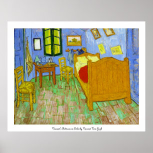 Póster O quarto de Vincent em Arles por Vincent van Gogh