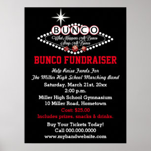 Poster O Que Acontece No Fundraiser Bunco