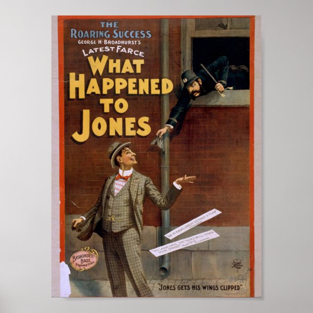 Poster O que aconteceu com Jones? (Frente)
