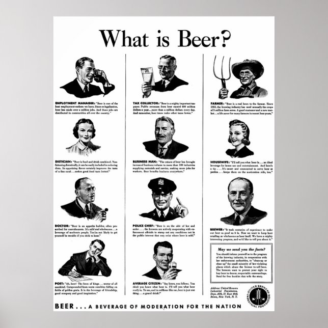 Póster O que é a Beer? (Frente)