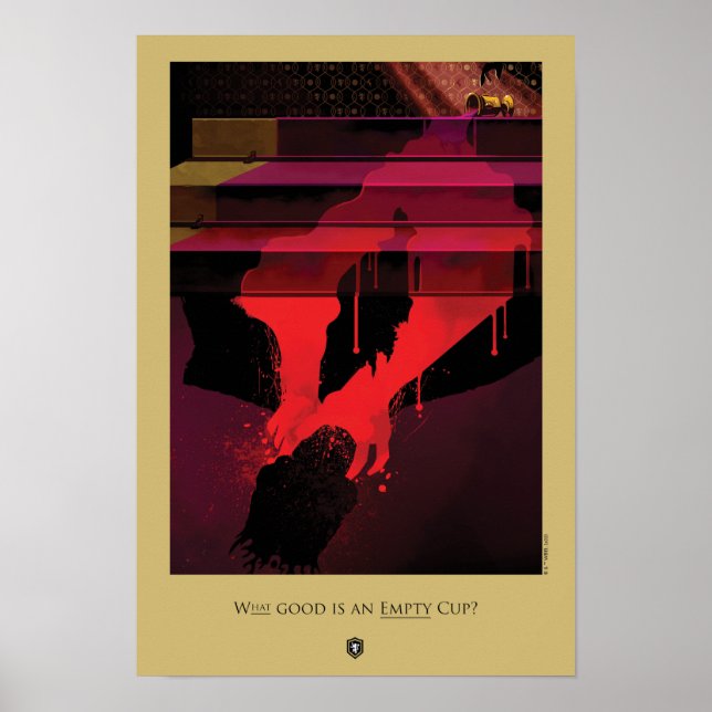 Poster O que é bom é uma taça vazia? (Frente)