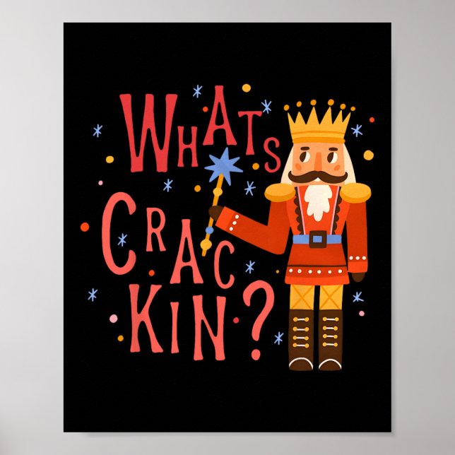 Poster O que é divertido de natal Noz-Cracker Xmas Men Wo (Frente)