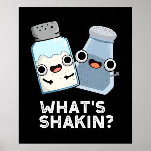 Poster O que é Shakin Salt e Pepper Shaker Dark BG