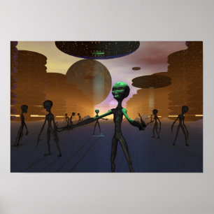 Póster O que eles não nos dizem que aprenderemos Impress