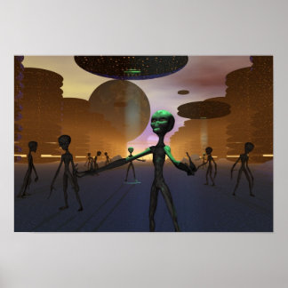 Póster O que eles não nos dizem que aprenderemos Impressã