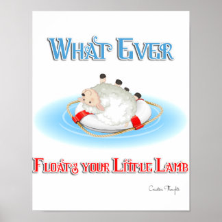 Póster O Que Espetar A Sua Pequena Lâmpada