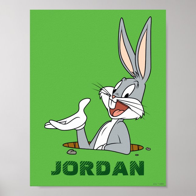 Poster O QUE ESTÁ ACONTECENDO, DOUTOR?™ COELHO BUGS™ Bura (Frente)