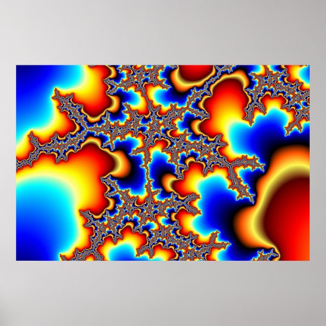 Póster O que vem depois - Fractal (Frente)