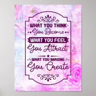 Poster O que você acha - Casa motivacional e inspiradora