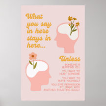 O que você diz aqui fica aqui. Saúde mental