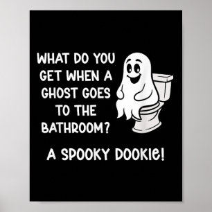 Poster O Que Você Ganha Quando Um Fantasma Vai Ao Banheir