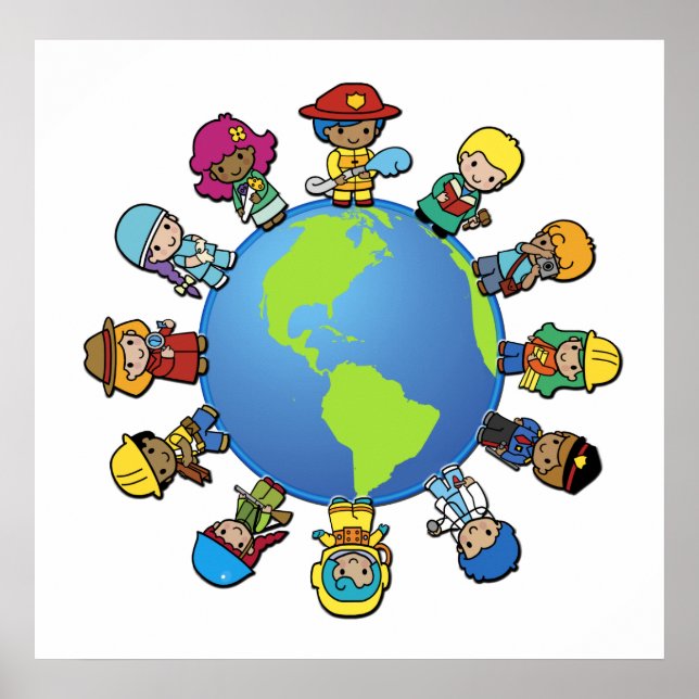 Poster O Que Você Quer Ser (Quando Crescer)? (Frente)