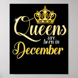 Poster O Queens é em dezembro aniversário nascido da