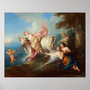 Poster O rapto de Europa - Jean de Troy Fine Art