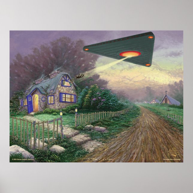 Poster O rapto de Kinkade, por Steven Vincent Johnso (Frente)