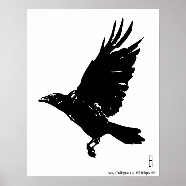 Póster O Raven (Frente)