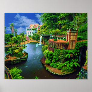 Poster O Real Jardim Botânico Portugal-Madeira