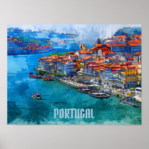 Poster O Real Portugal - Porto