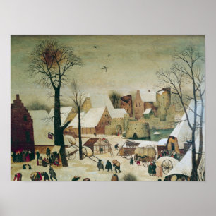 Póster O recenseamento em Bethlehem