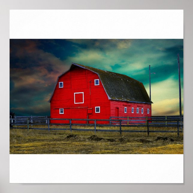 Poster O Red Barn (Frente)