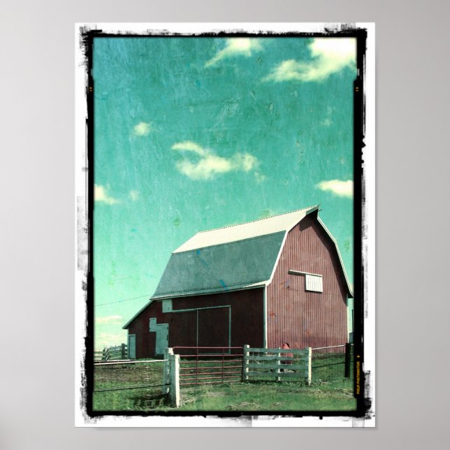 Poster O Red Barn (Frente)