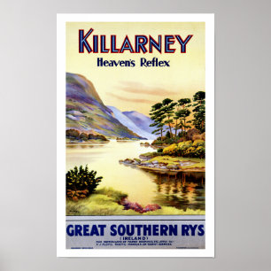 Poster O reflexo do céu do ~ de Killarney